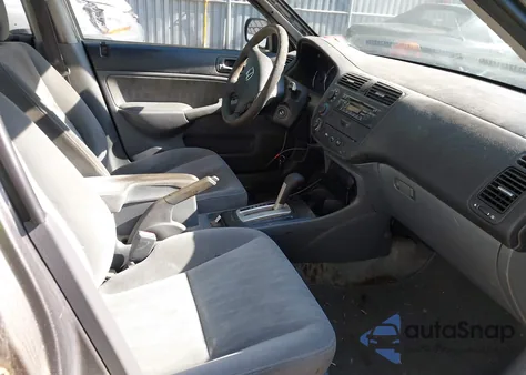 2005 Honda Civic Lx из США, поврежденный, VIN 2HGES16575H598665